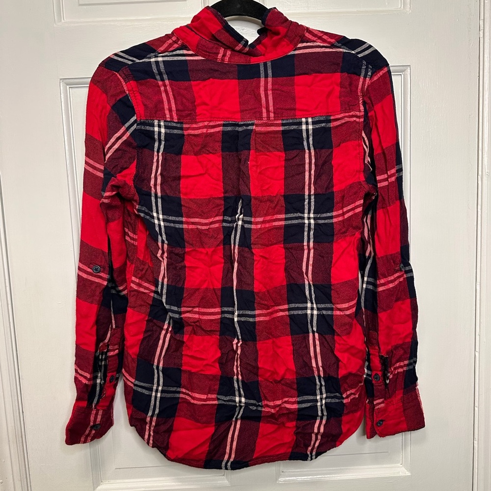 Woolrich Button Down Plaid Shirt Size Medium - Picture 6 of 6
